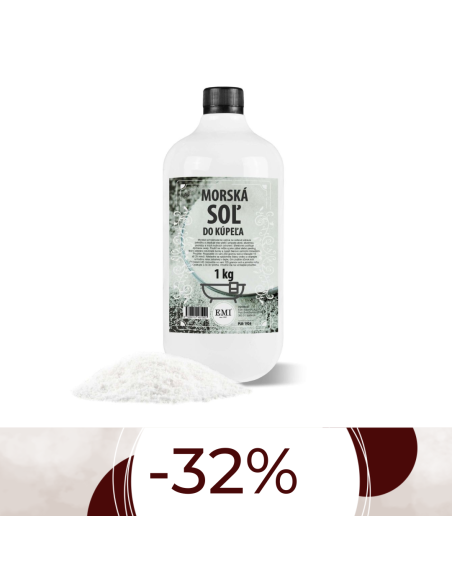 Morská soľ do kúpeľa 1 kg