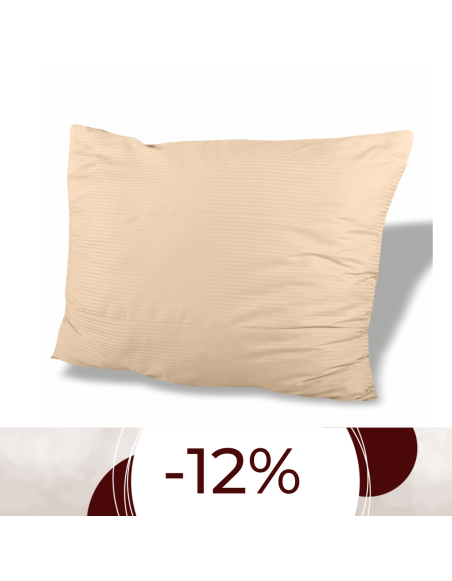 Vankúš damaškový prešitý marhuľový 70 x 90 EMI