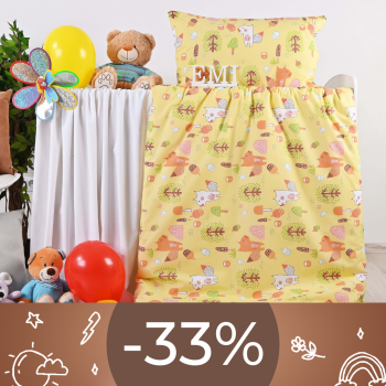 Obliečky detské Veveričky...