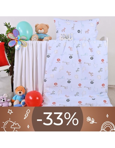 Obliečky detské bavlnené Animals EMI