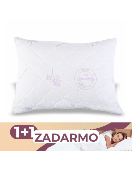Vankúš prešívaný antialergický Lavender EMI 1+1 ZADARMO