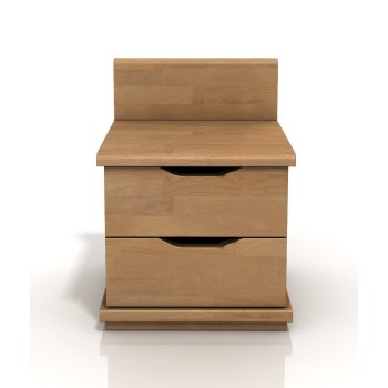 Nočný stolík borovicový Arhus sdvomi zásuvkami - Visby