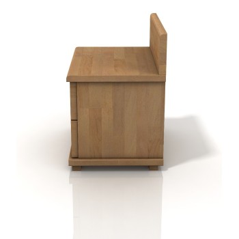 Nočný stolík borovicový Arhus sdvomi zásuvkami - Visby