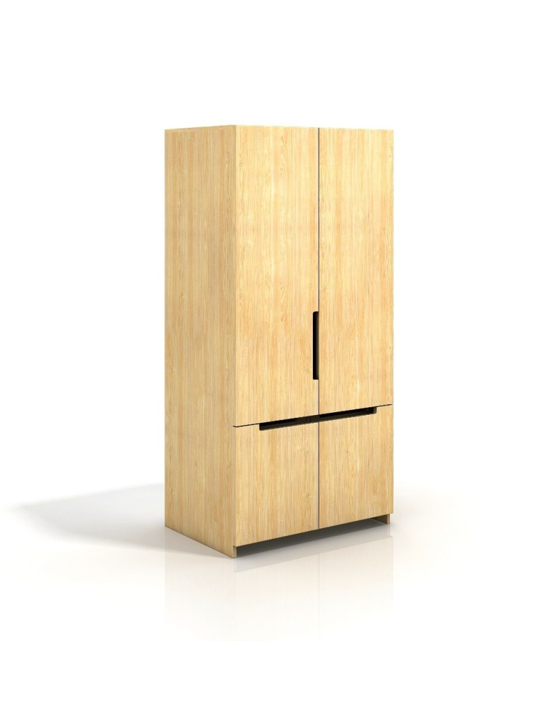 Šatníkova skriňa borovicová 2D4S Bergman - Visby