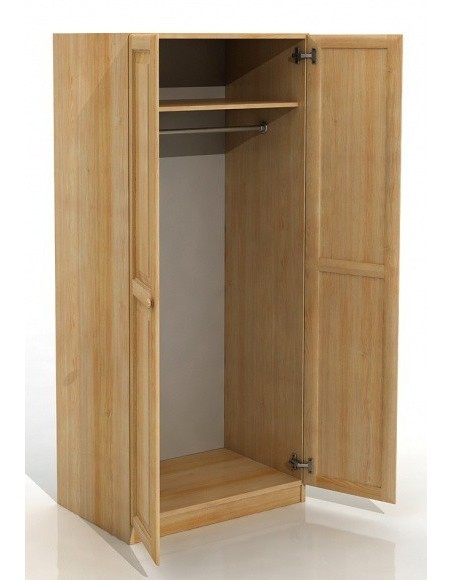 Šatníkova skriňa borovicová 2D Trondheim - Visby