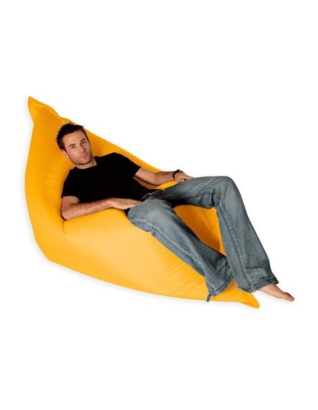 sedací vak vankúš žltý