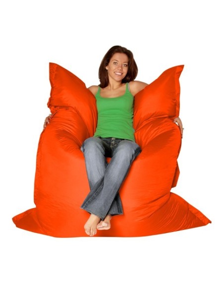 Sedací vak vankúš oranžový EMI