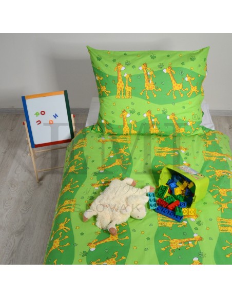 Obliecky_detske_zirafy_zelene_EMI