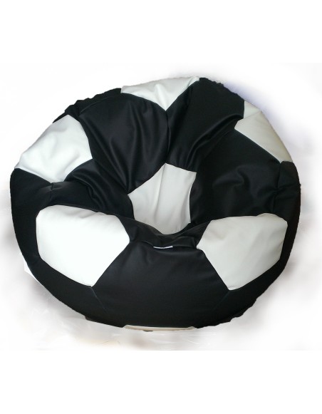 Sedací vak futbalová lopta čiernobiela EMI
