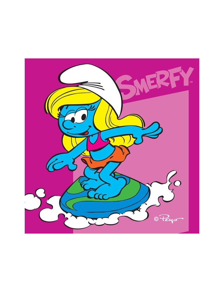 Uterák detský Šmoulinka ružový 30x30 cm