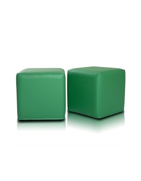 Sedací vak taburetka zelená