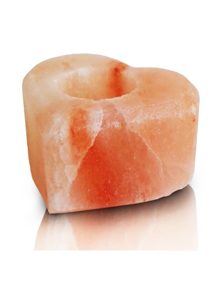 Soľný svietnik srdce 1-2 kg