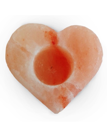 Soľný svietnik srdce 1-2 kg