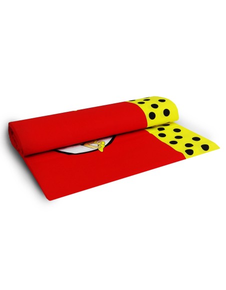 Látka metráž bavlna 100% Don Včielky červené CNM