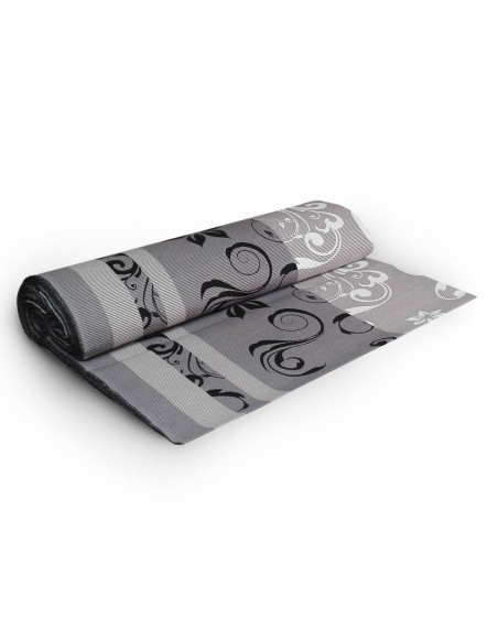 Látka metráž bavlna 100% Don Lilien sivé CNM