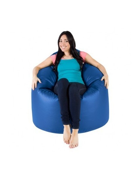 Sedací vak hruška modrá EMI