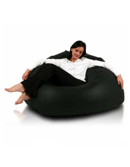 sedací vak guľa čierna EMI