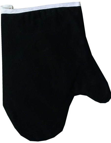 Chňapka jednofarebná čierna