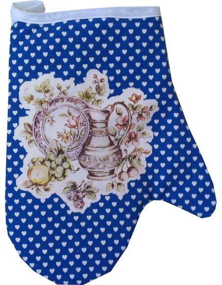 Chňapka standard modrá džbán