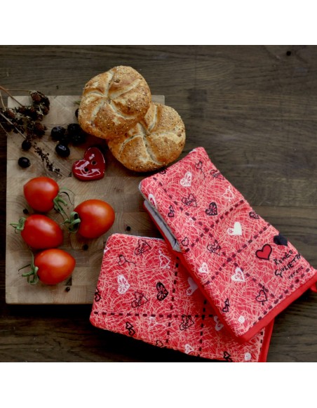 Rokavica srce v obliki žabe