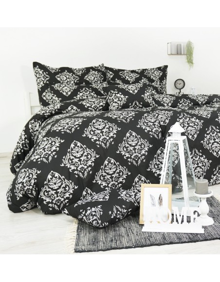 Obliecky_bavlnene_Ornament_cierny_EMI