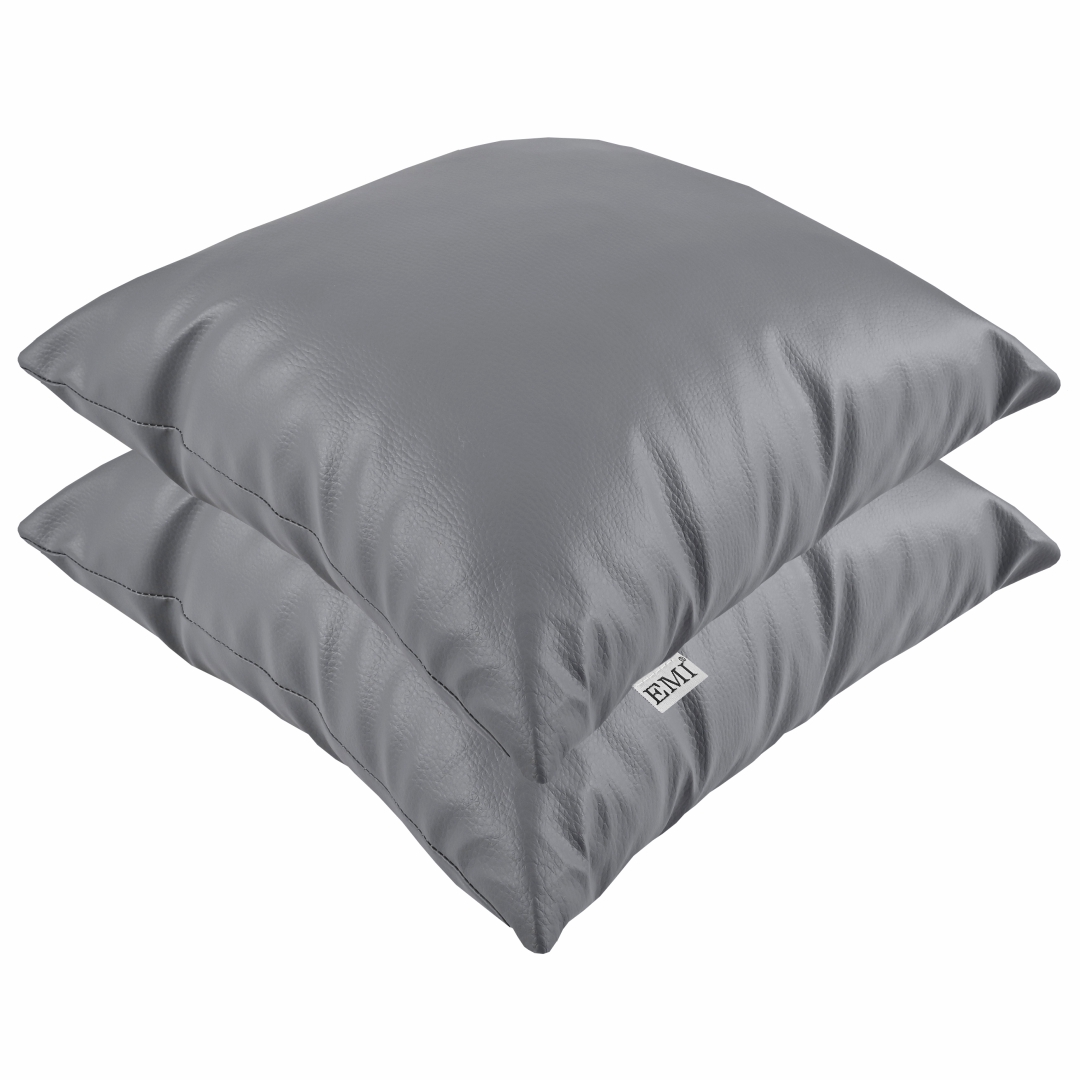 sivy dekorativny vankus ekokoza