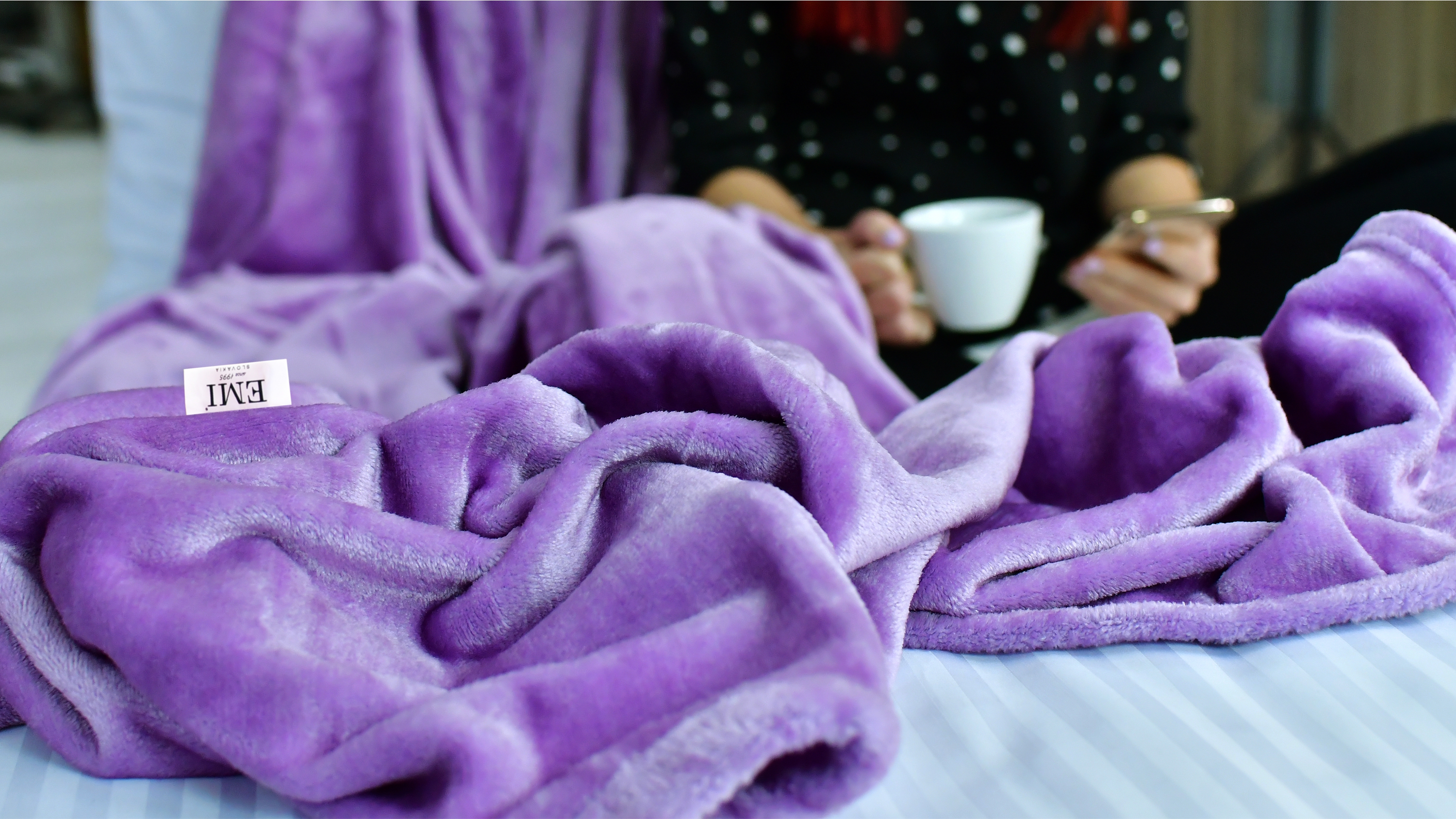 hrejivá deka z mikrovlákna 150 x 200 cm