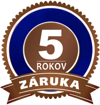záruka 5 rokov