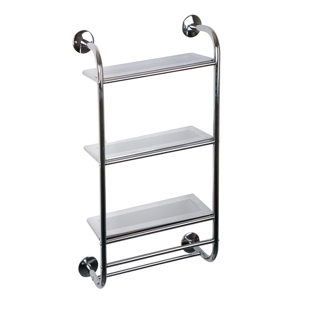 kovova zavesna polica