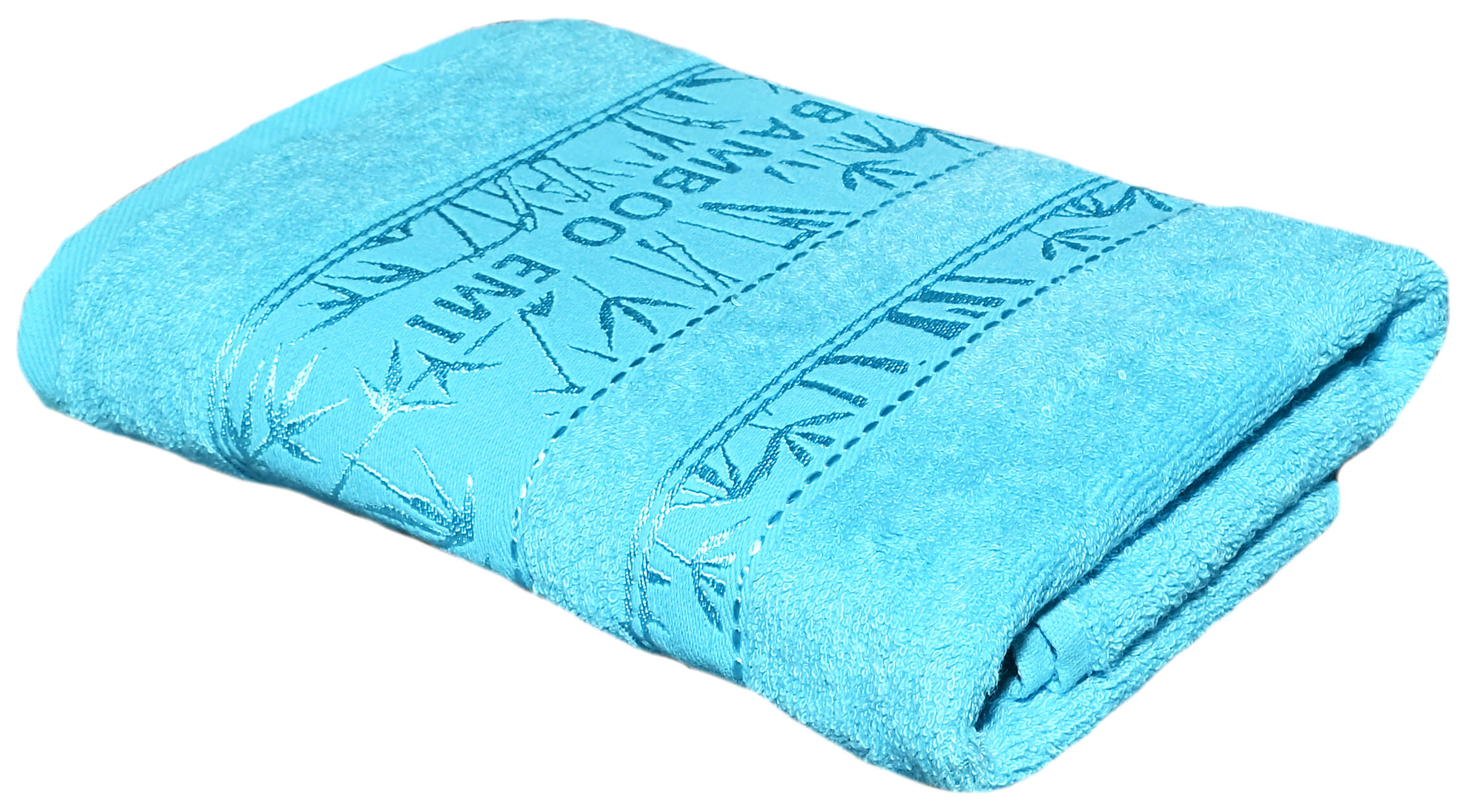 tyrkysovy bambusovy uterak