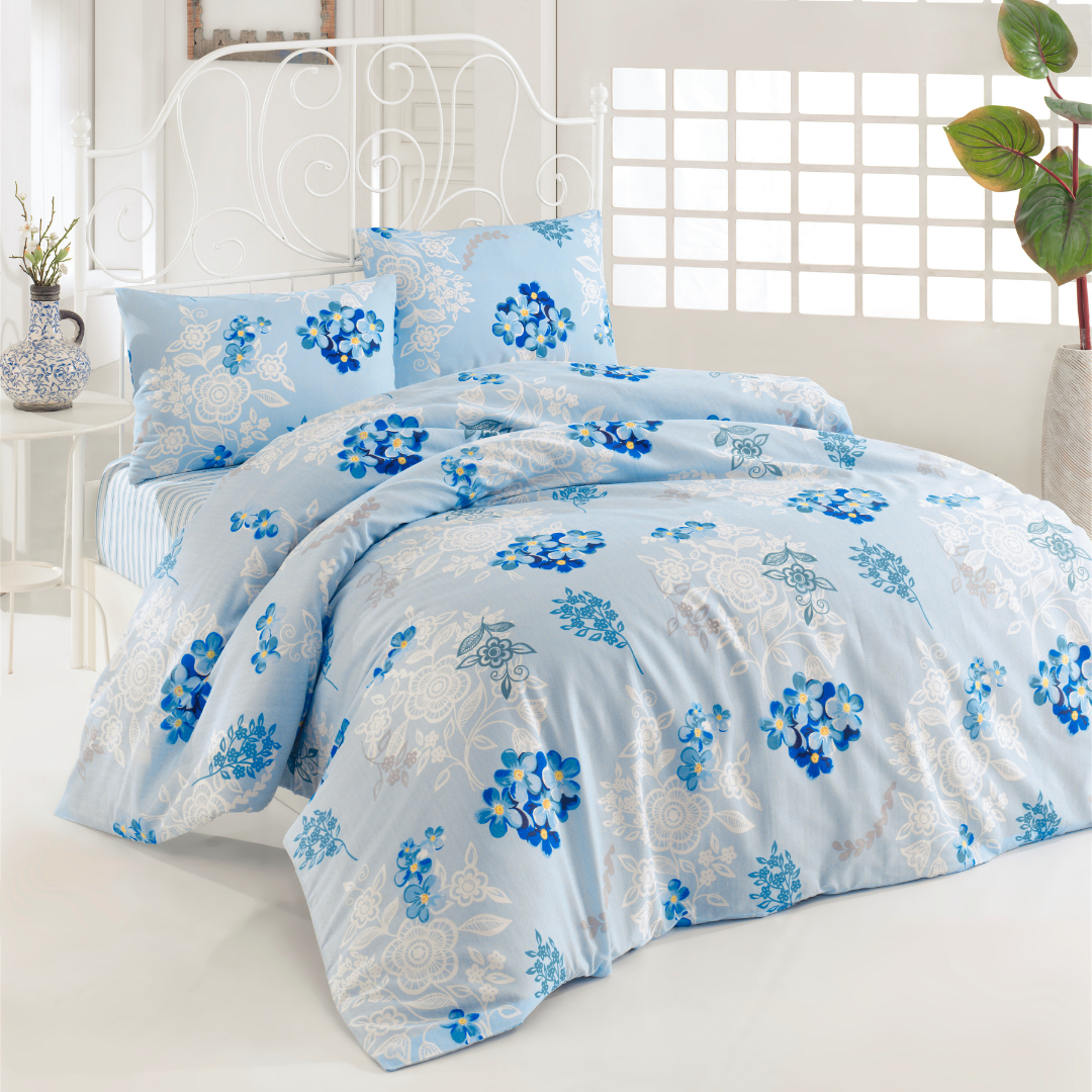 modre bavlnene obliecky