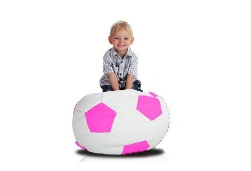 sedaci vak futbalova lopta mala bieloruzova