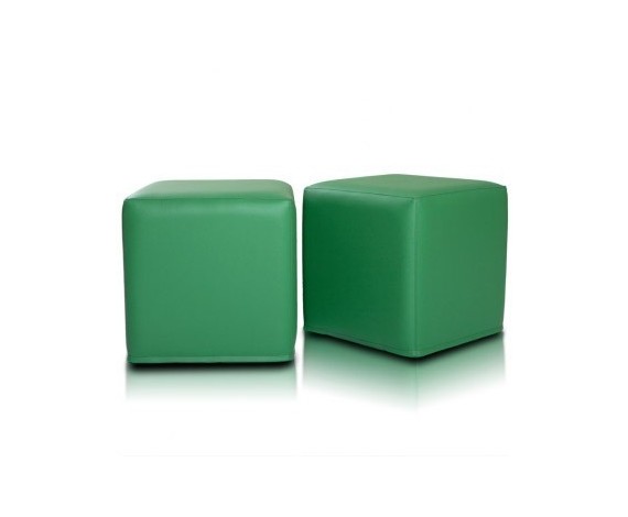 sedaci vak taburetka kocka zelena