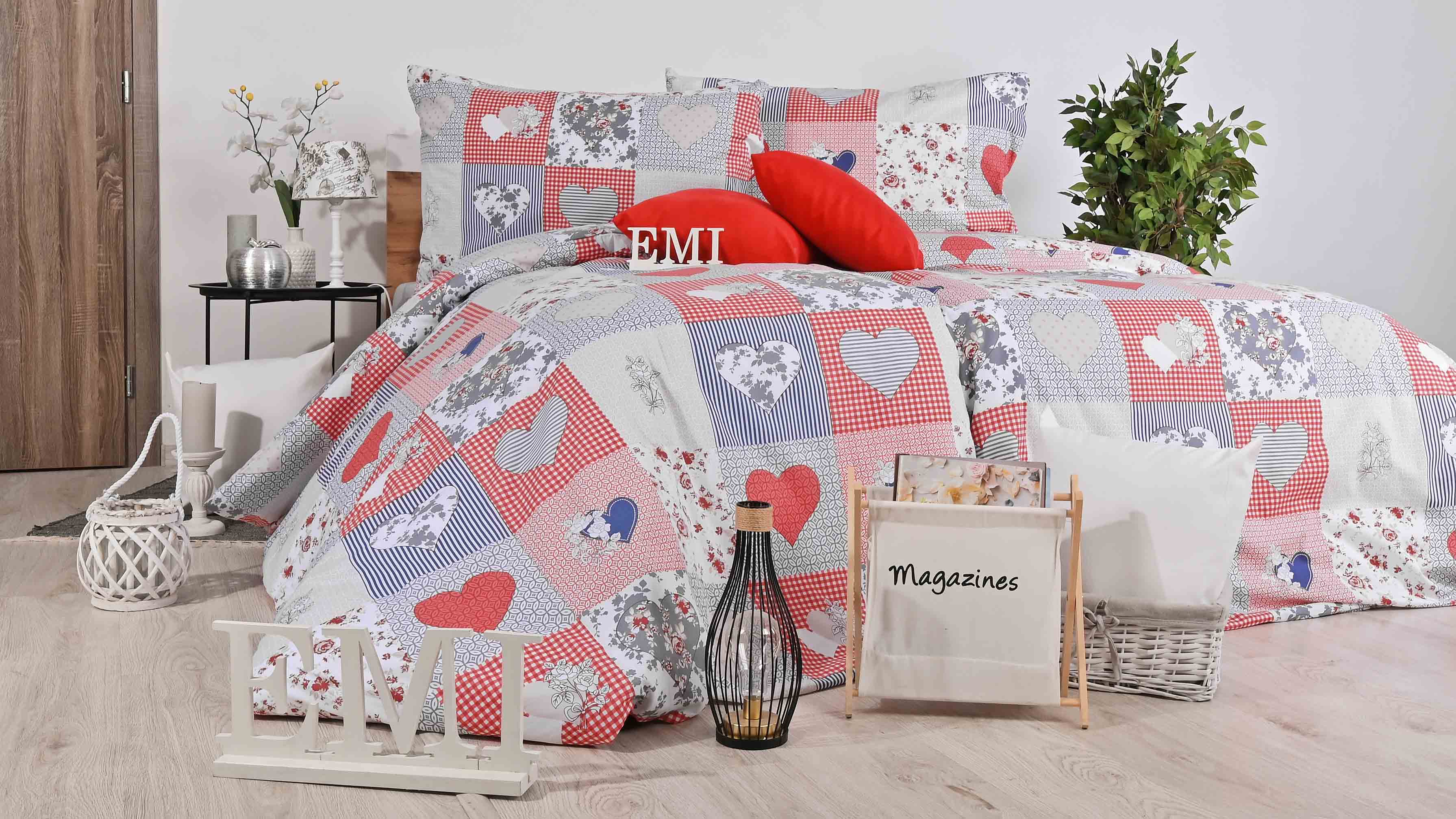 patchwork bavlnené obliečky