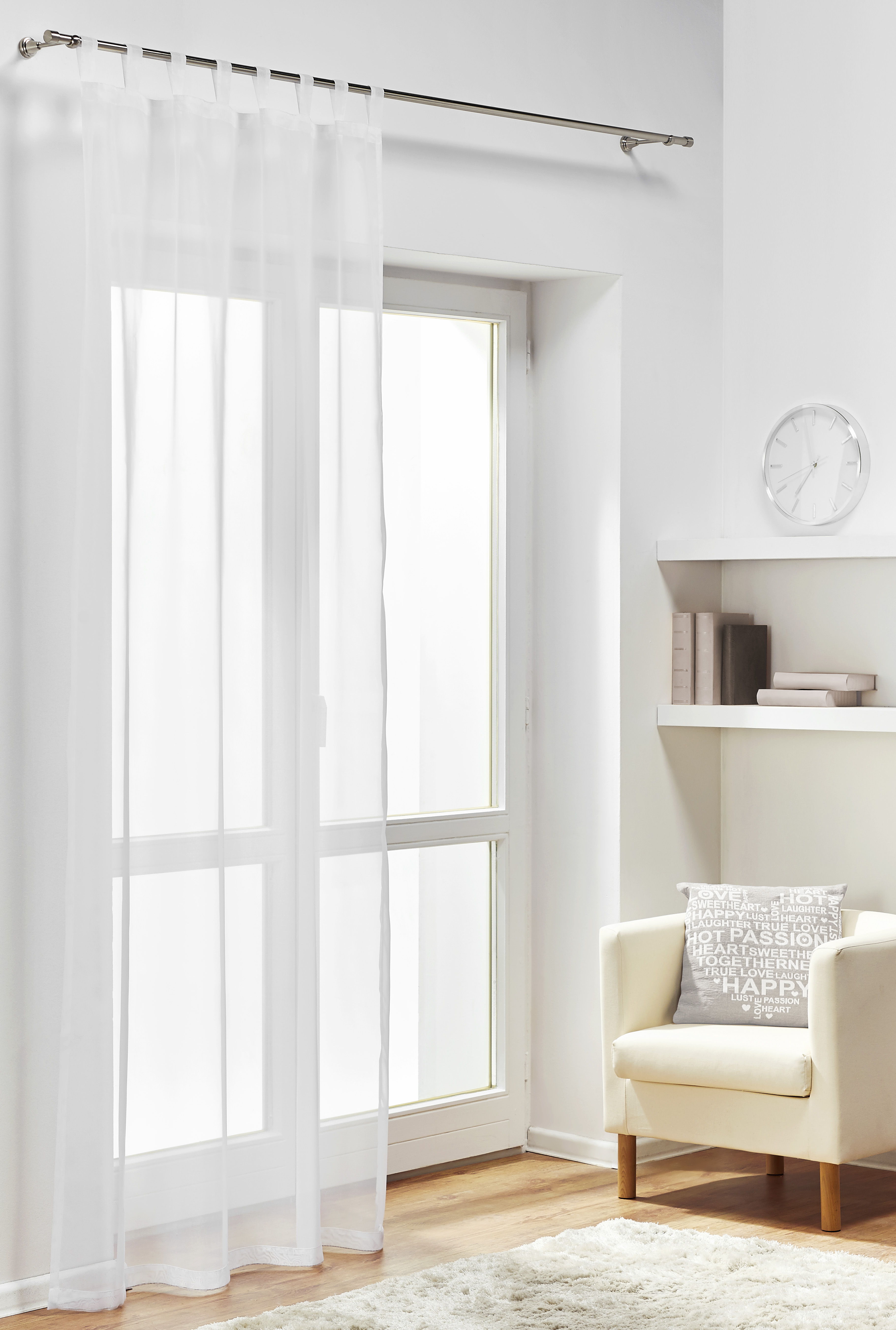 biela záclona 140 x 245 cm