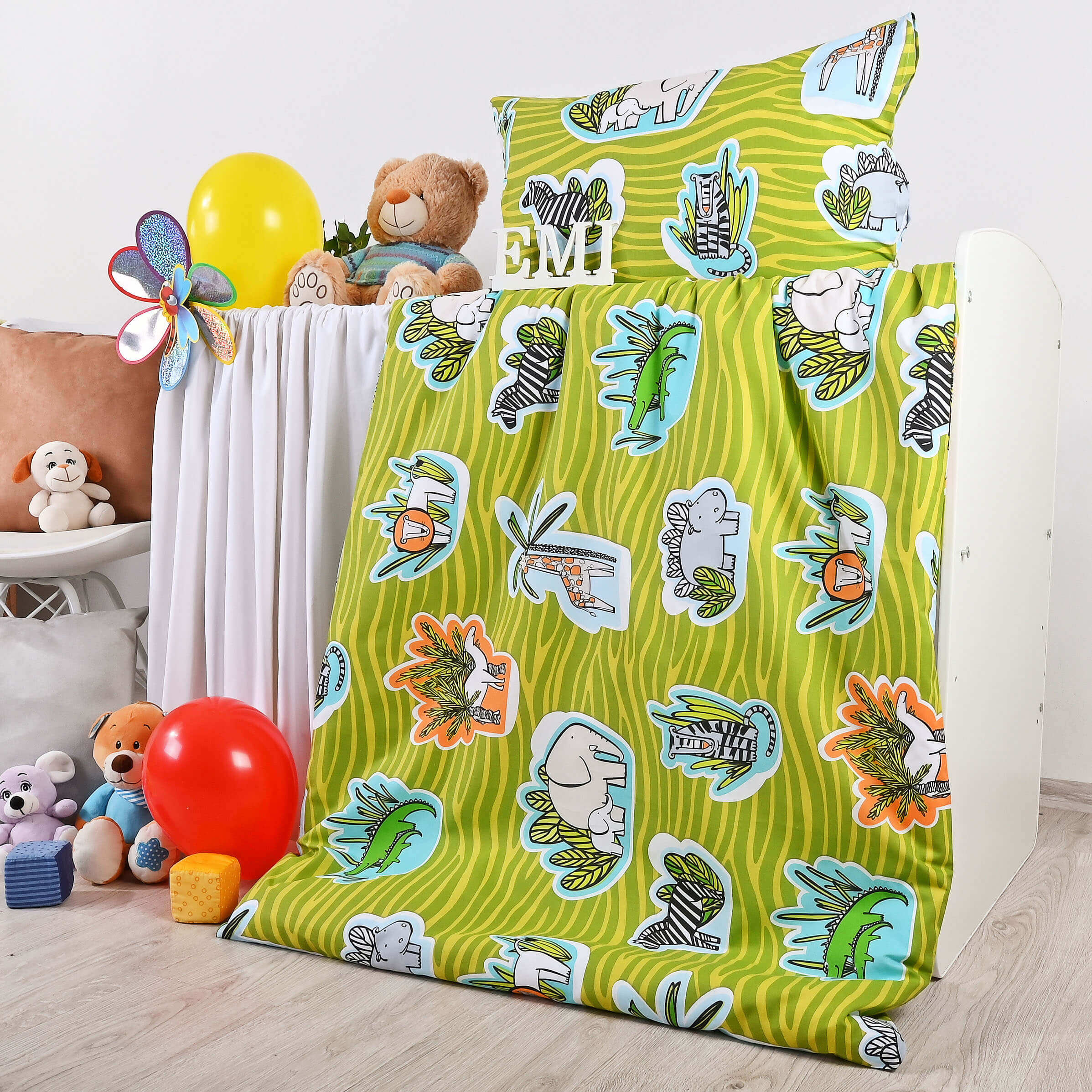 zelen obliecky do postielky