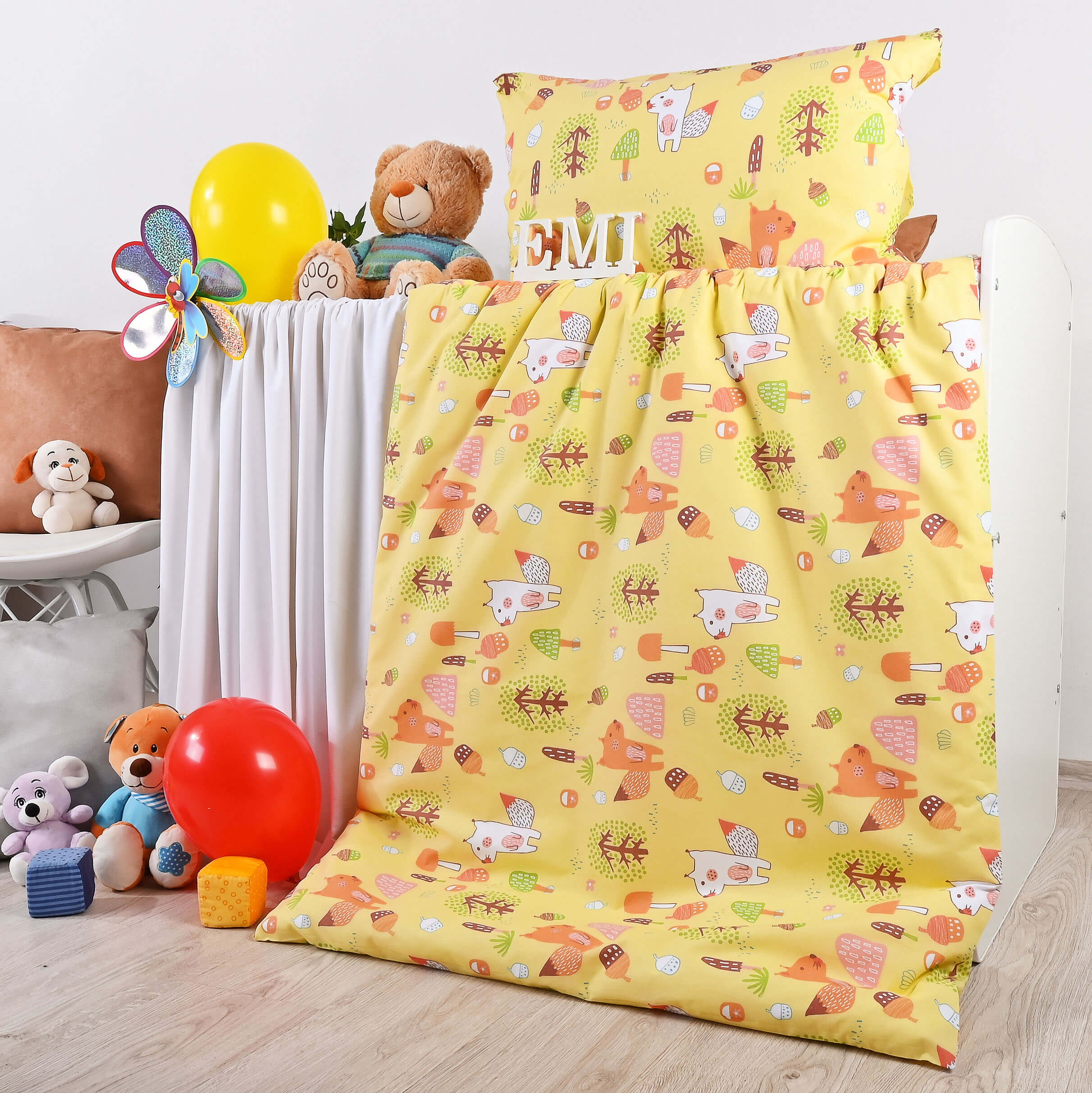 zlte obliecky do postielky