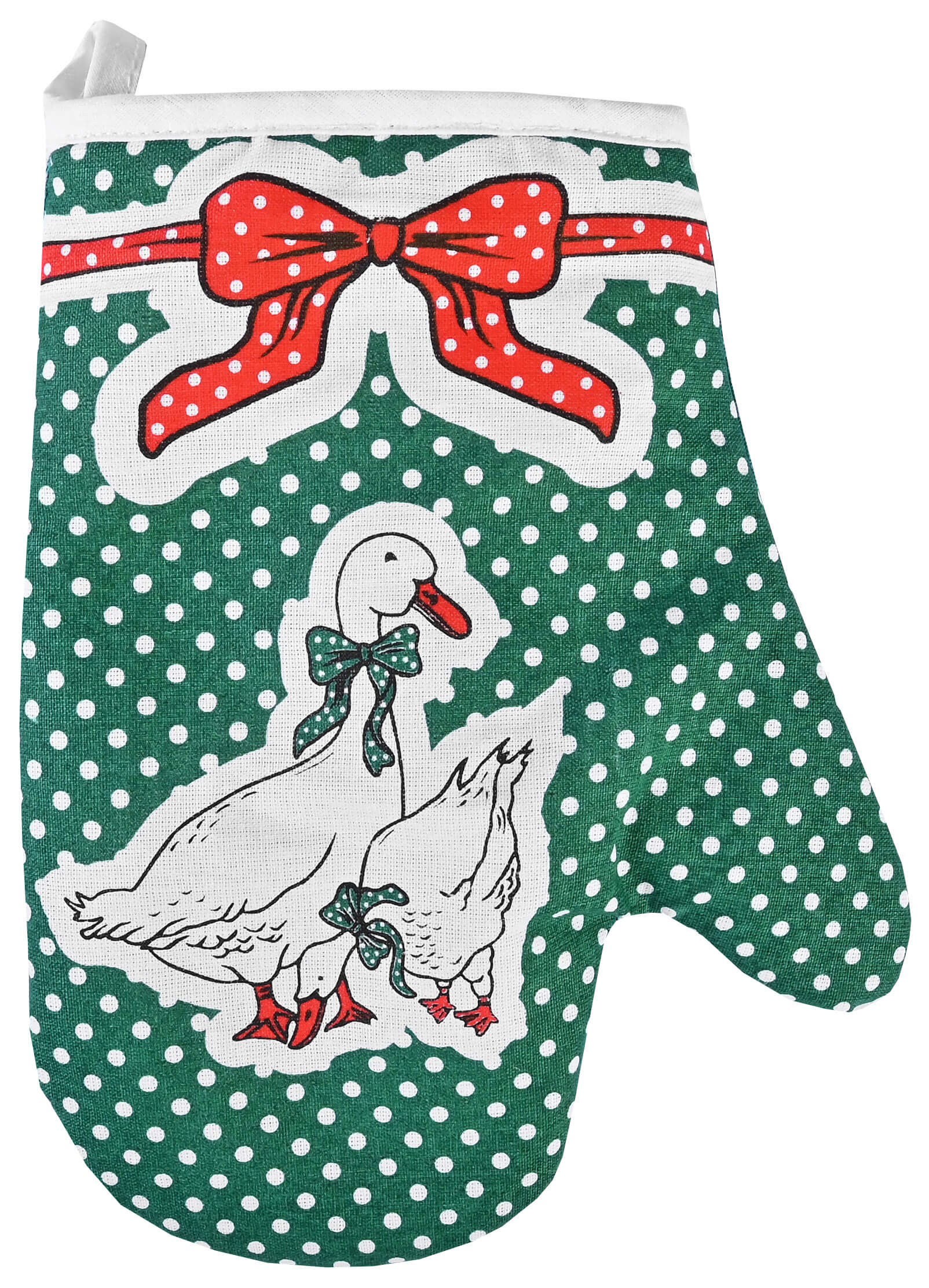 kuchynská rukavica s húskami