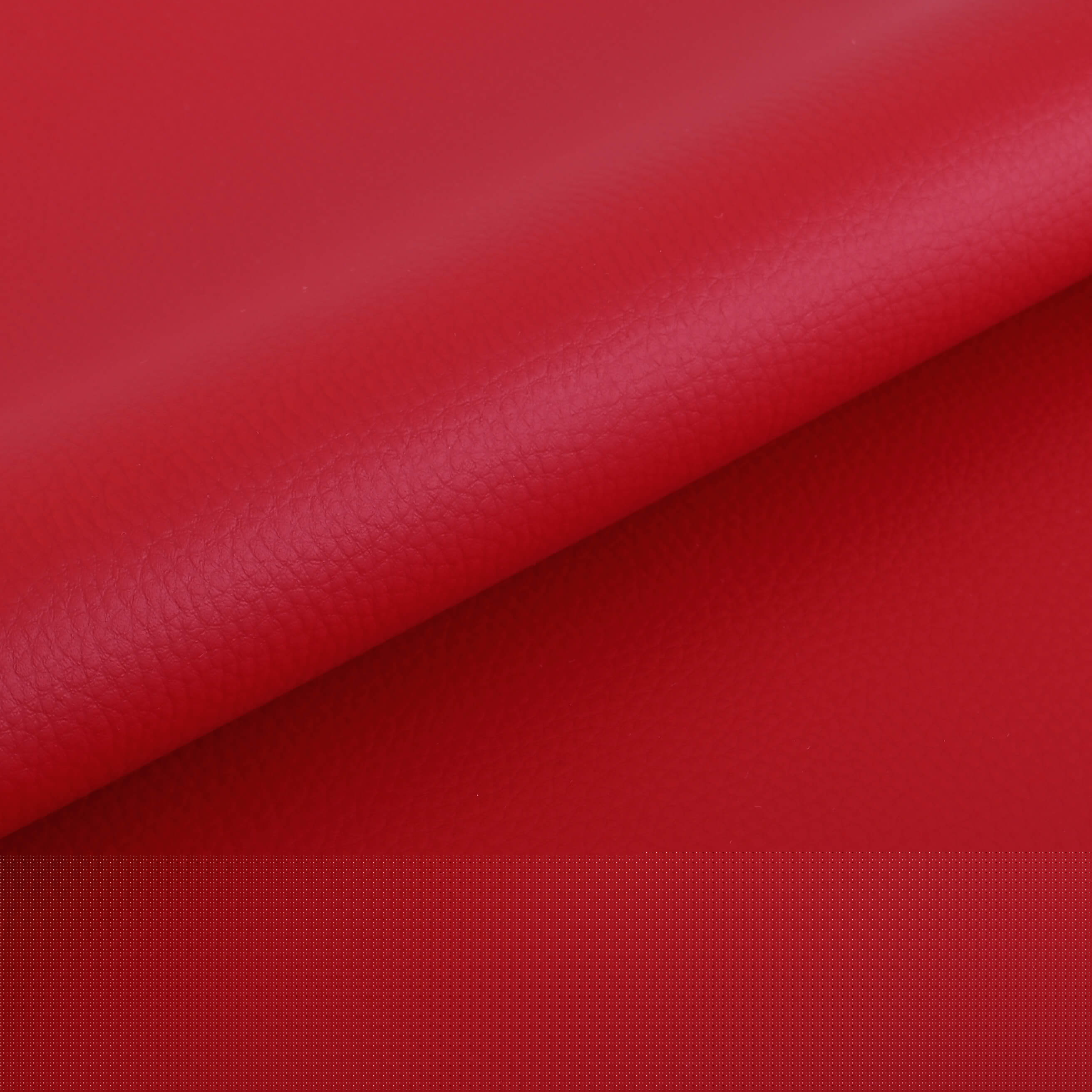 ekokoža v červenej farbe