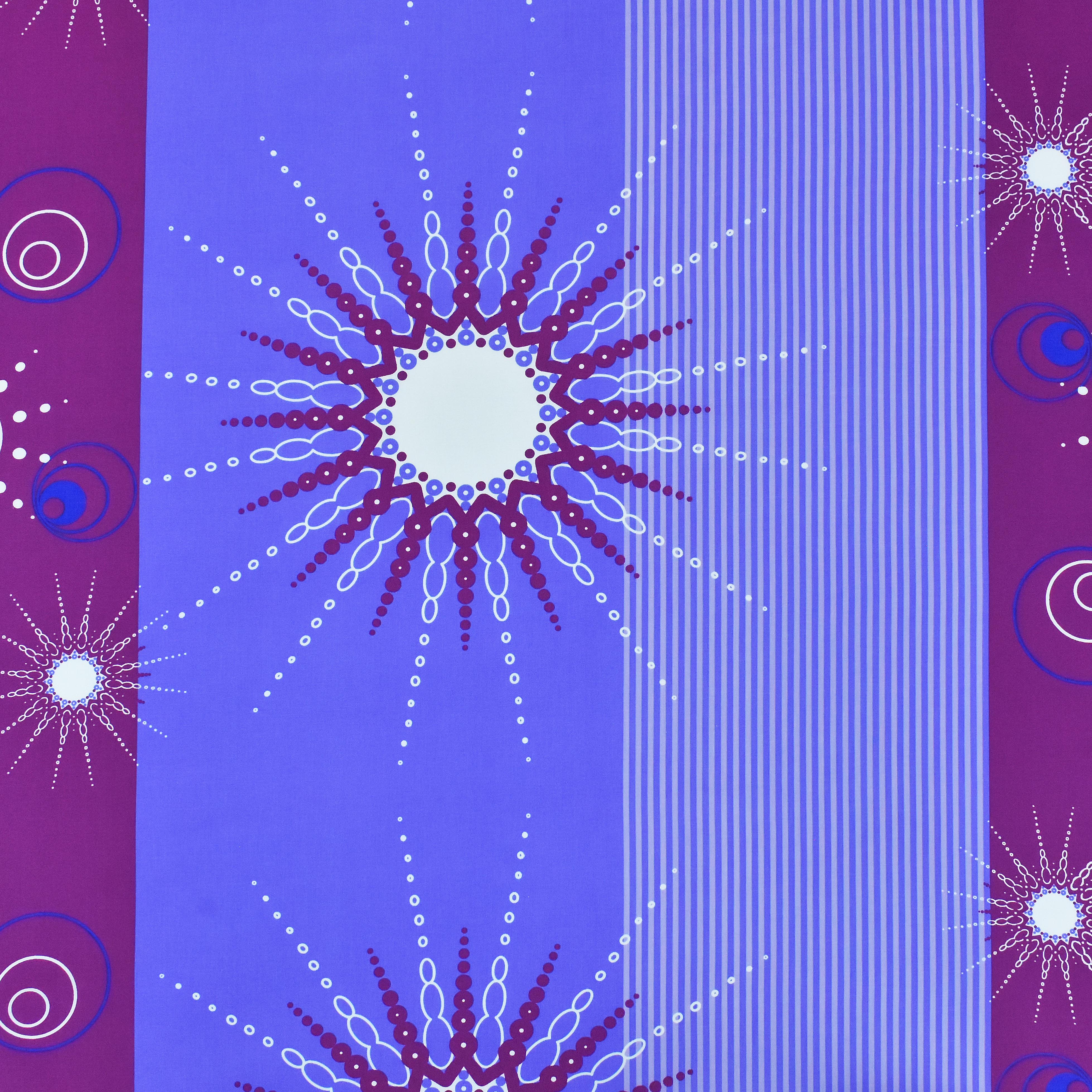 fialová bavlnená látka