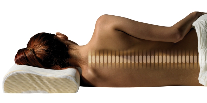 anatomický vankúš levanduľový