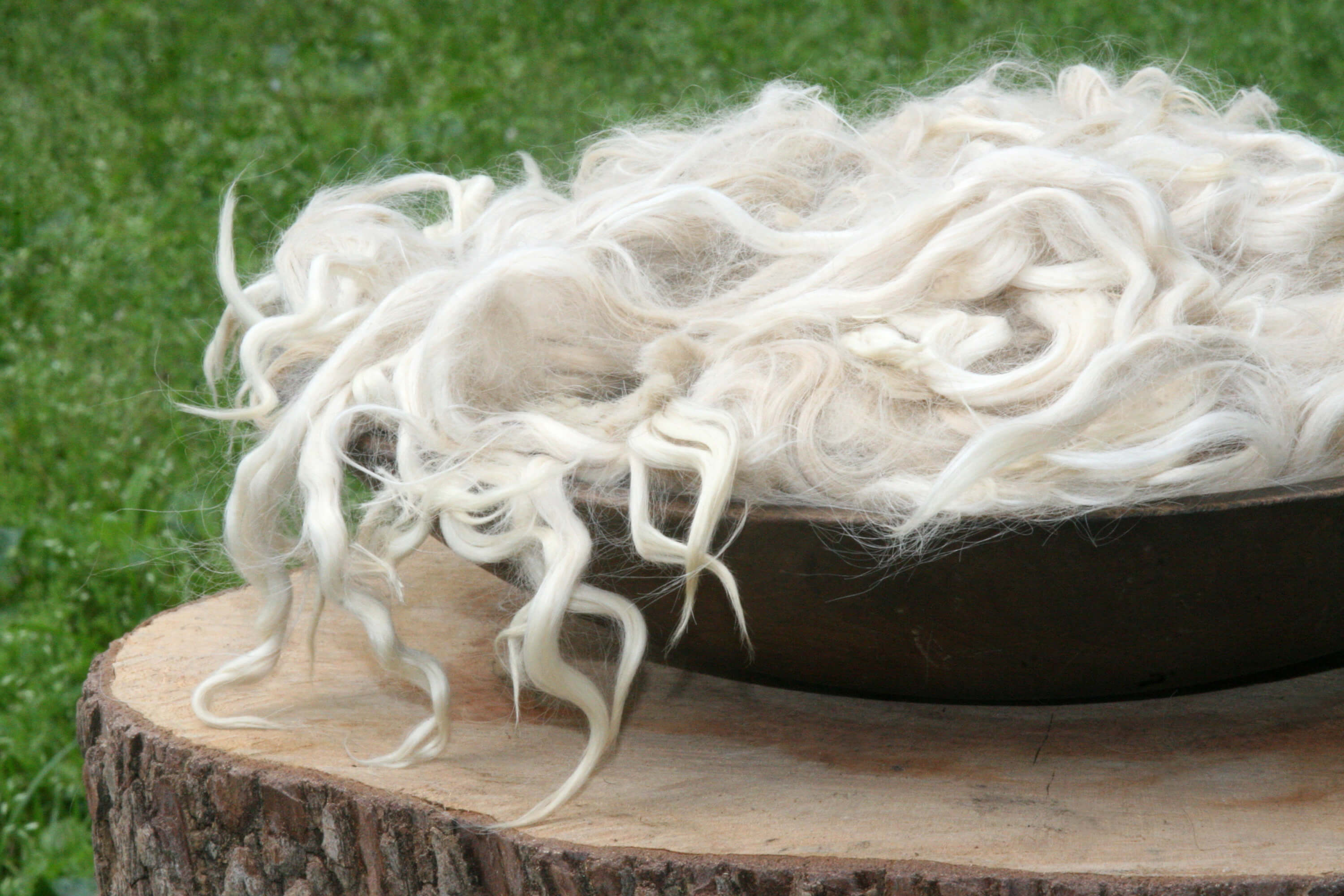 biologicky rozložiteľná vlna