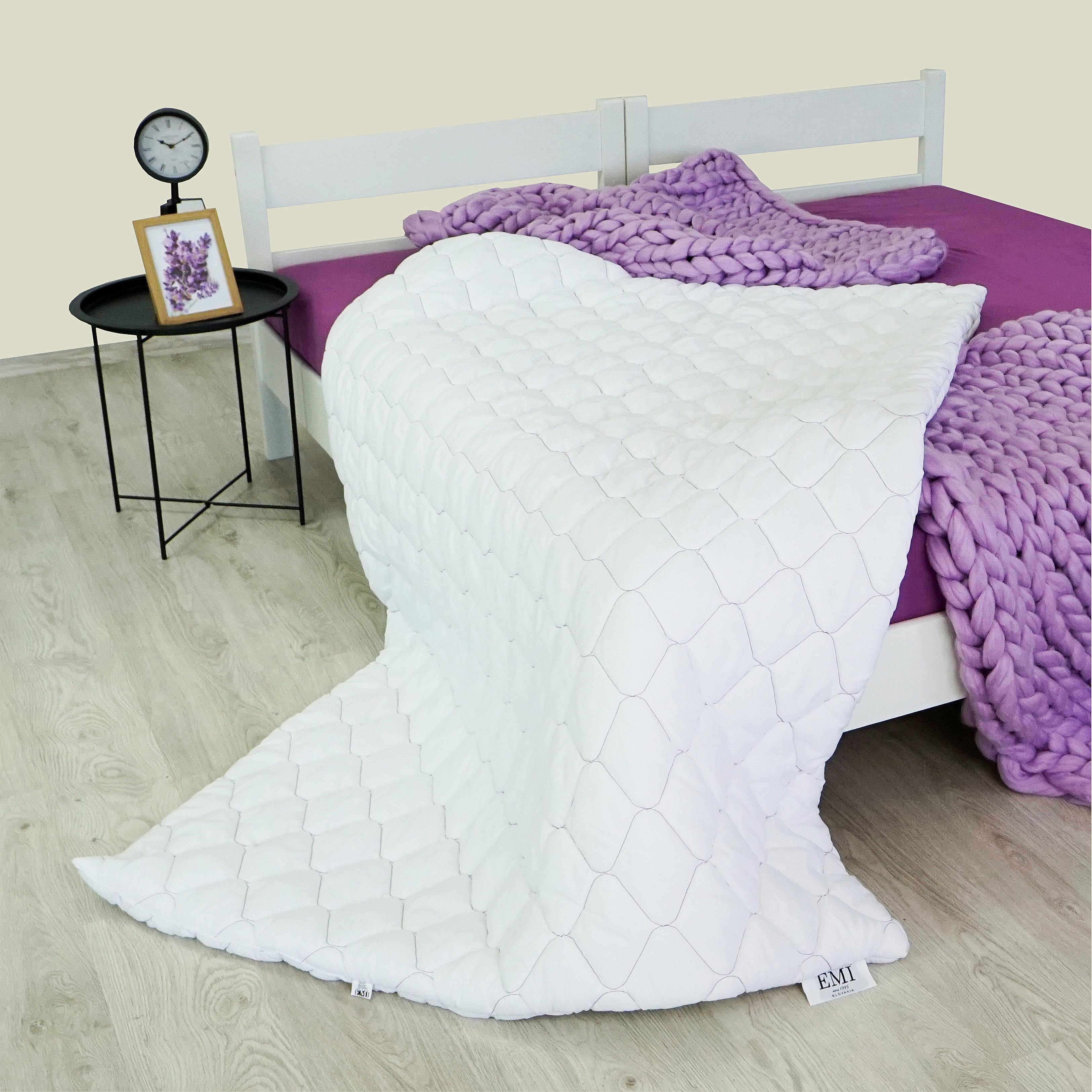 levanduľový paplón