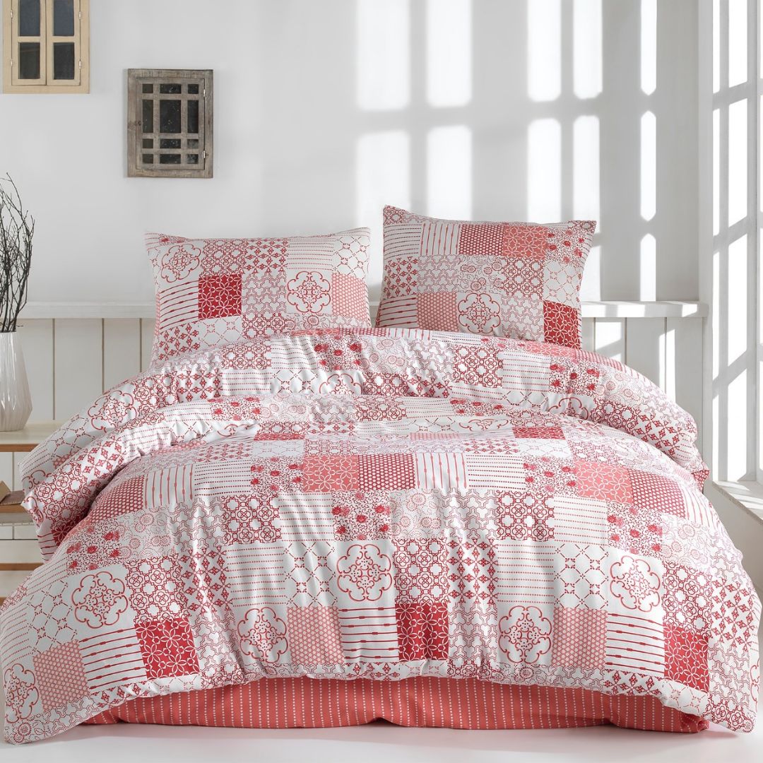 cervene bavlnene obliecky