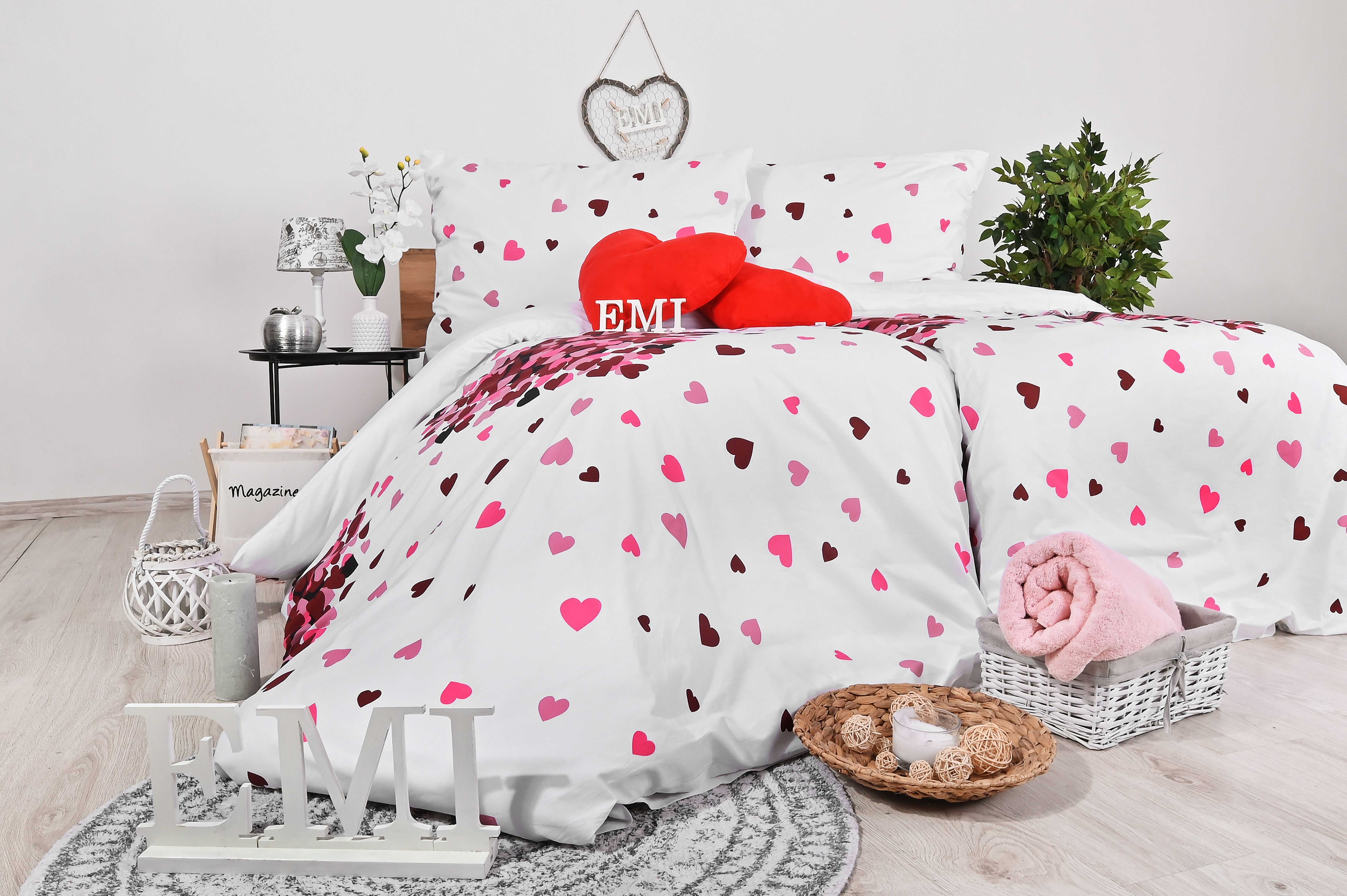 postelne obliecky Romance z bavlny