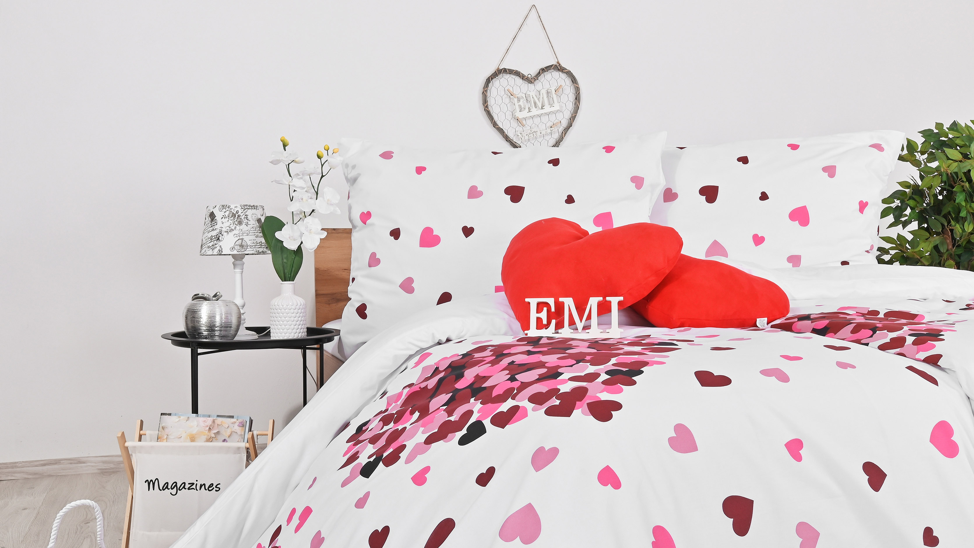 srdieckove postelne obliecky