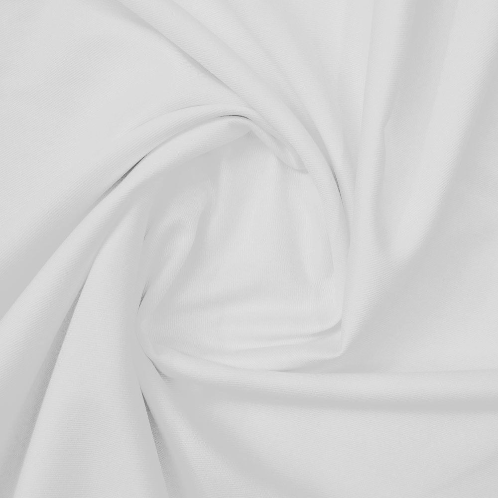 biela bavlnená látka na rúška