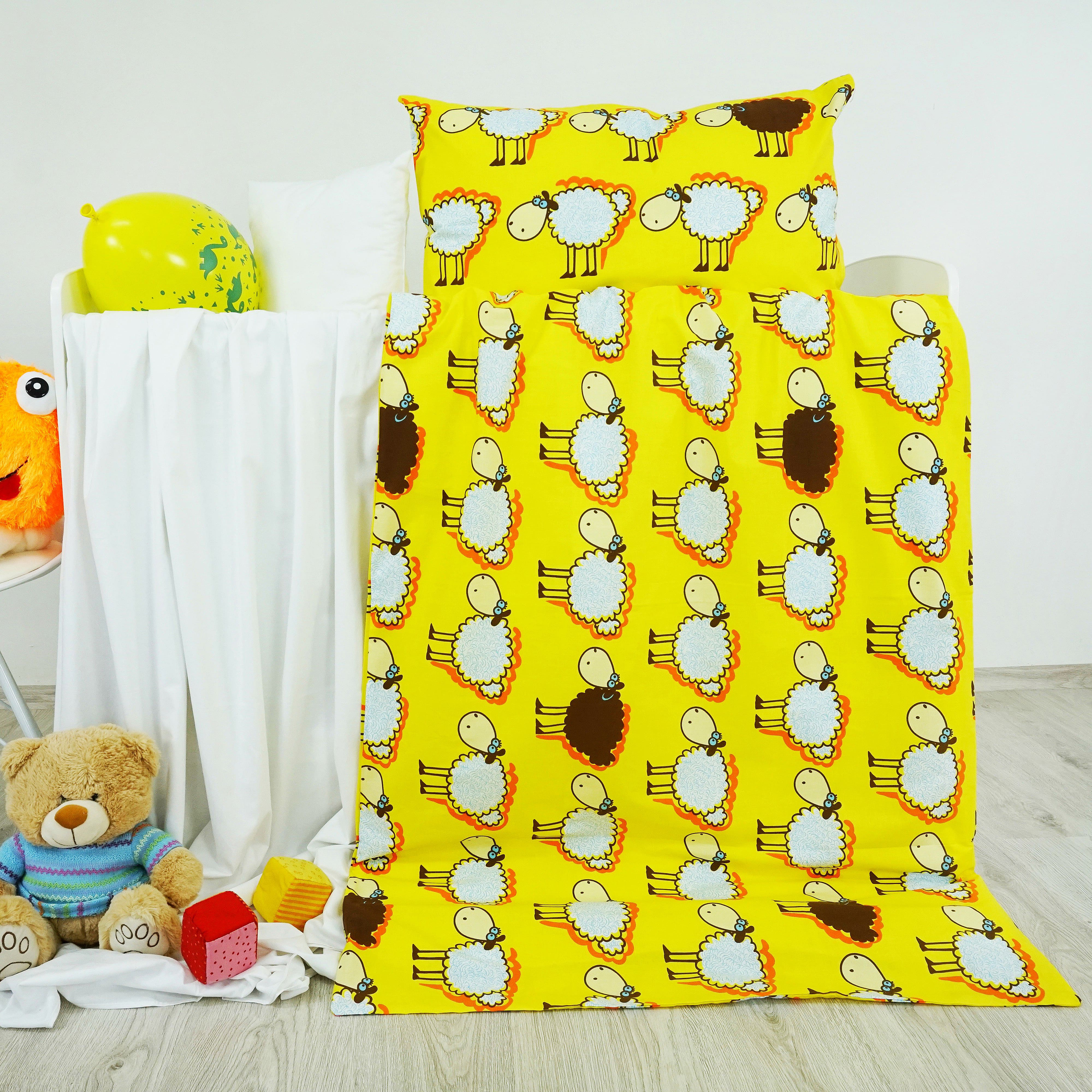 zlte detske obliecky