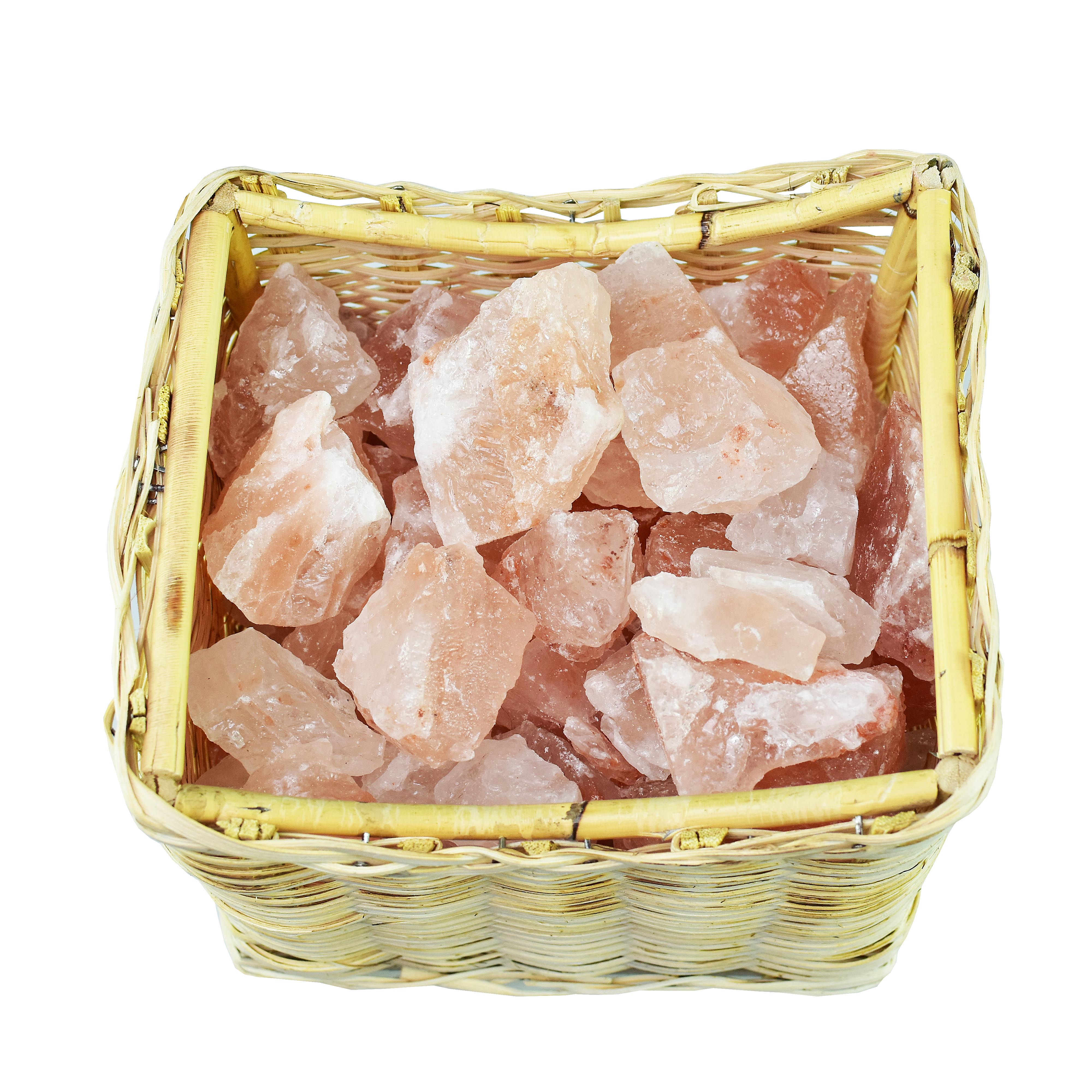 Soľná lampa košík