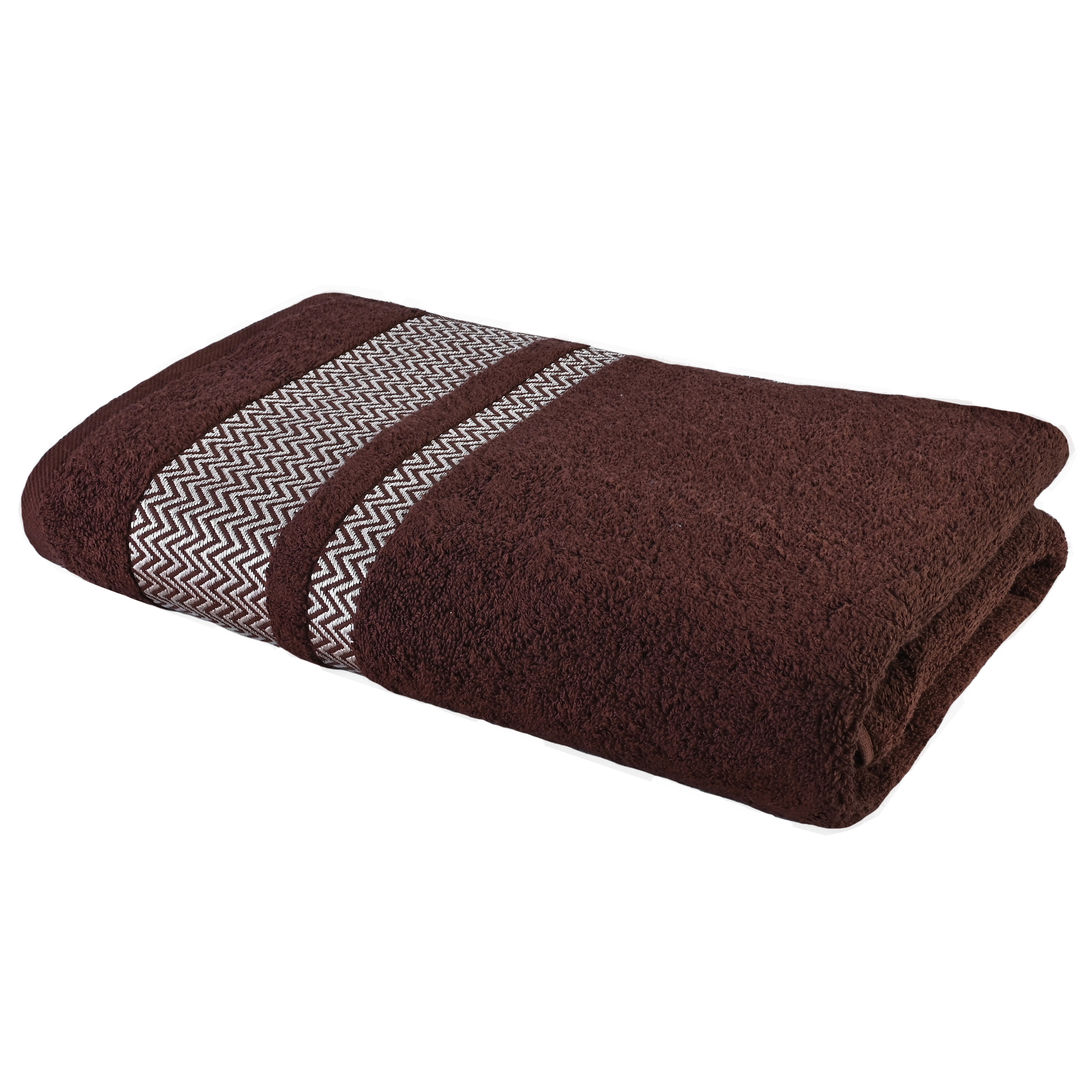 hneda bavlnena osuska tmavohneda